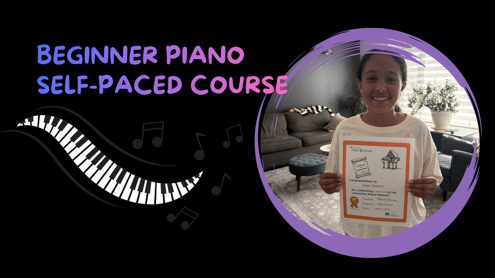 Music Class - Captivating Piano Mastery