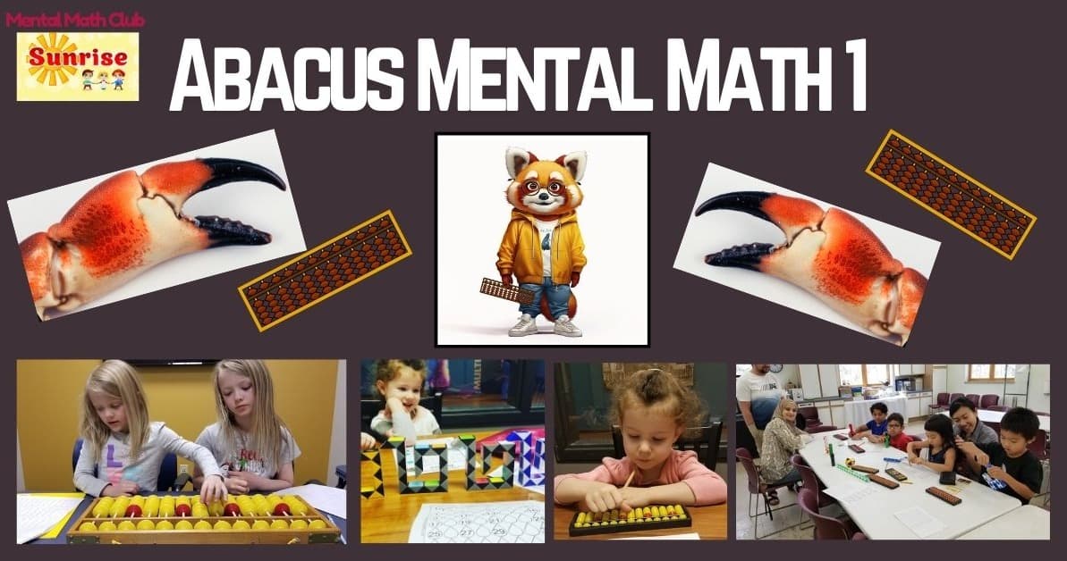 Math Class - Abacus Mental Math: Level 1