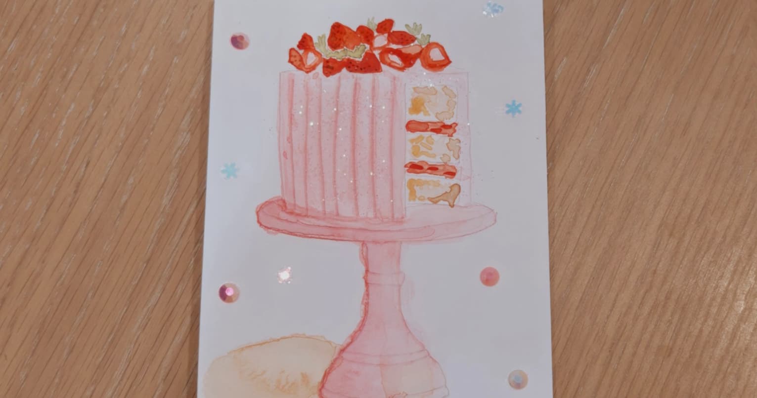 Art Class - Cake Art: Draw, Color, Glitz