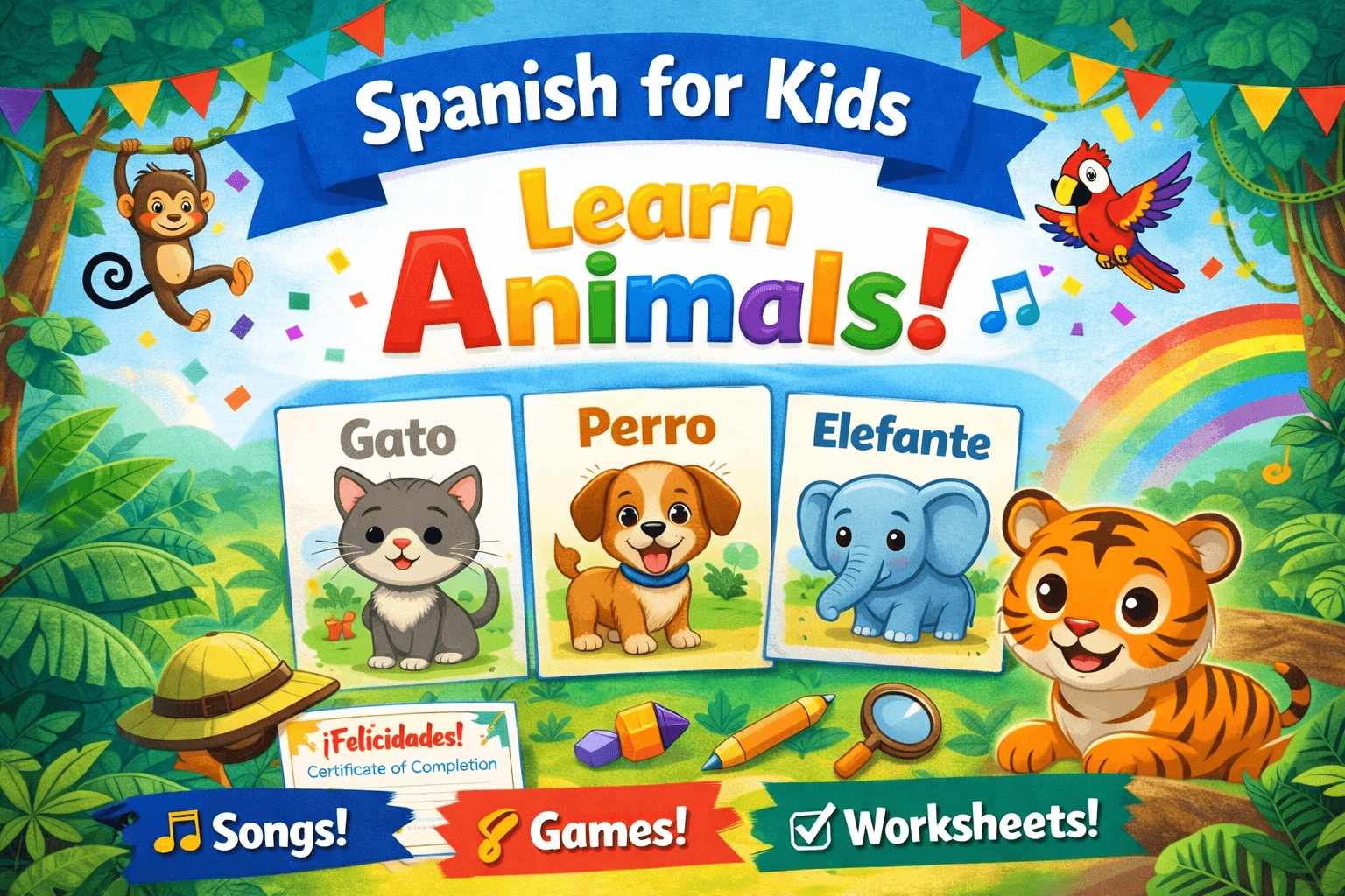 World Languages Class - Beg Spanish Zoo