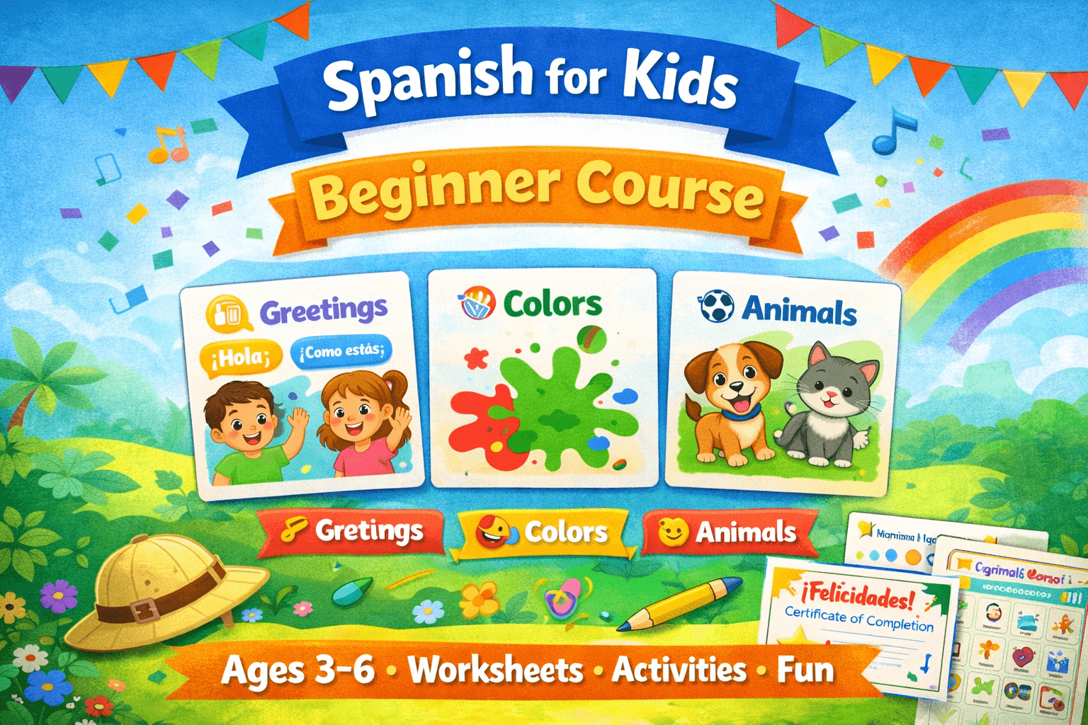World Languages Class - Beginner Span3-6