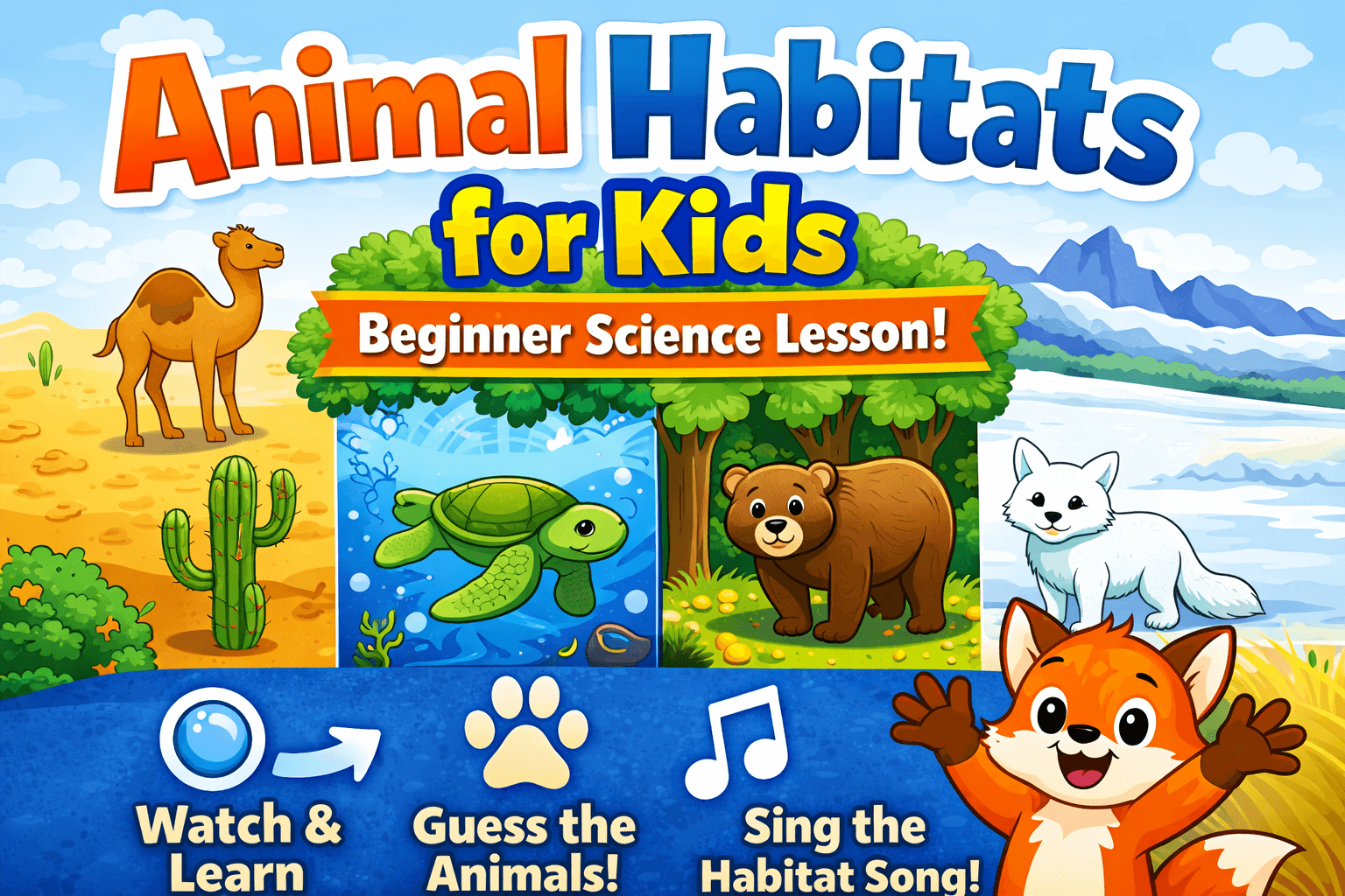 Science & Nature Class - Animal Habitat