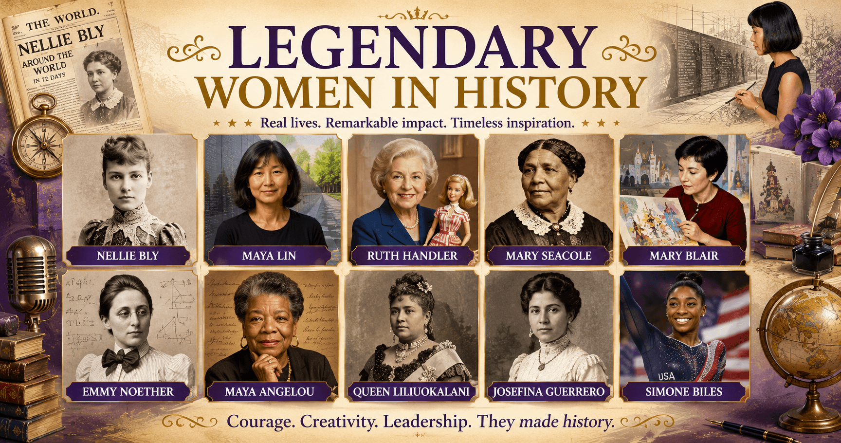 Social Studies Class - Legendary Women