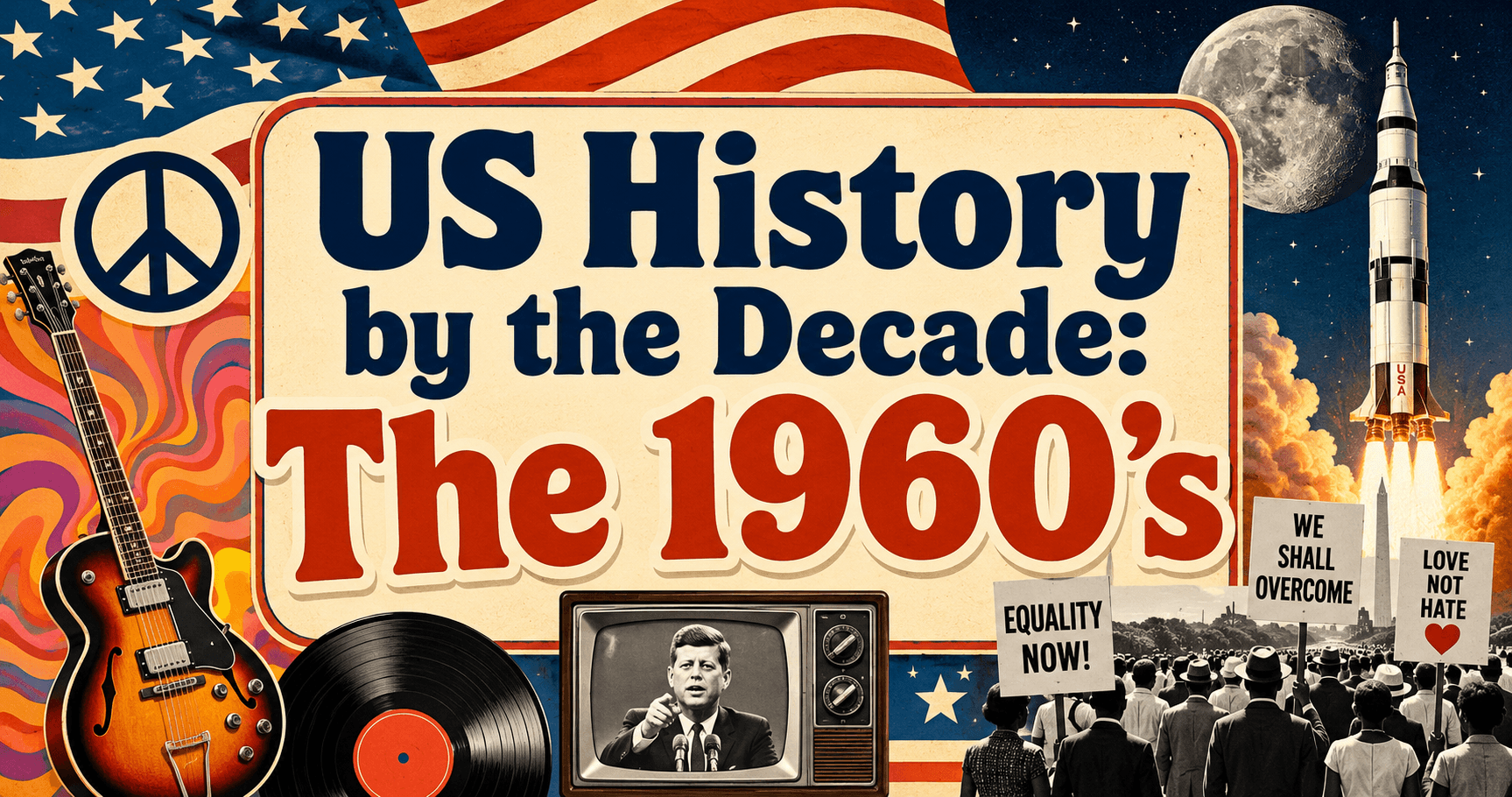 Social Studies Class - 1960s America
