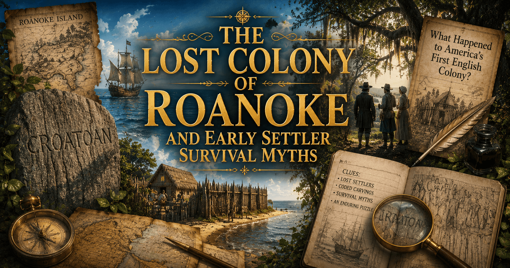 Social Studies Class - Roanoke Riddle