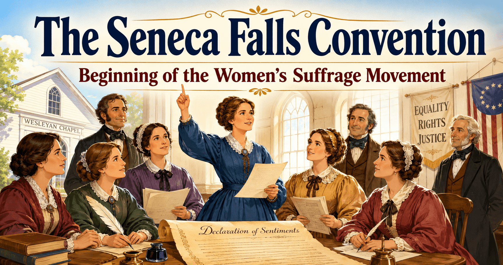 Social Studies Class - Women's Suffrage