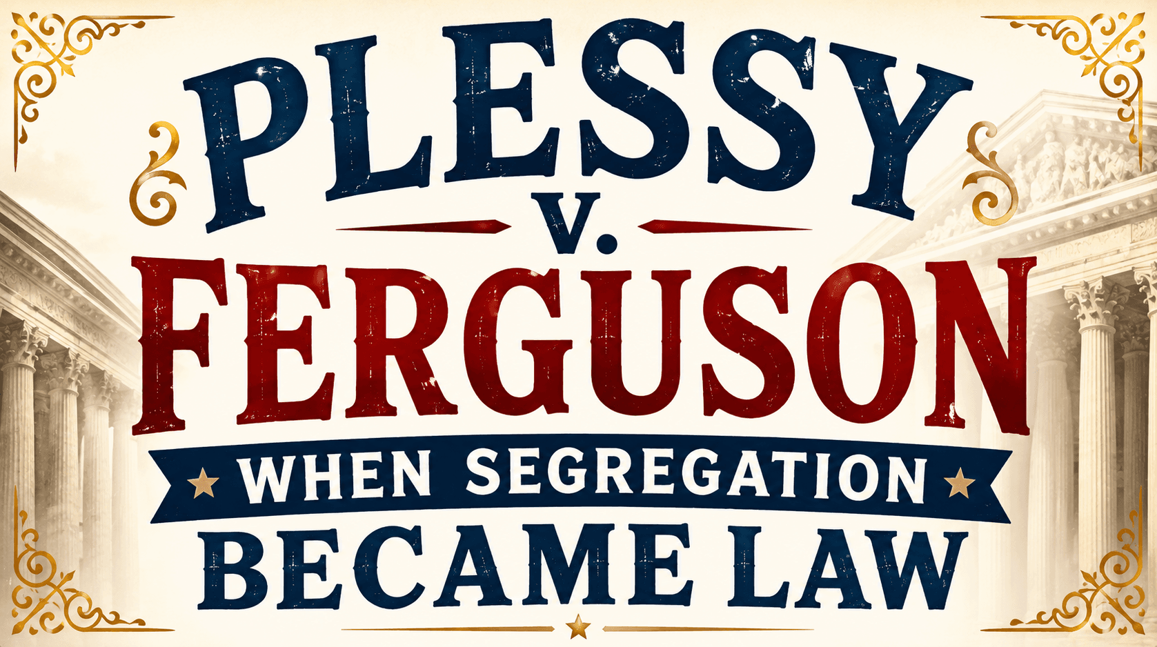 Social Studies Class - Plessy v. Ferguson