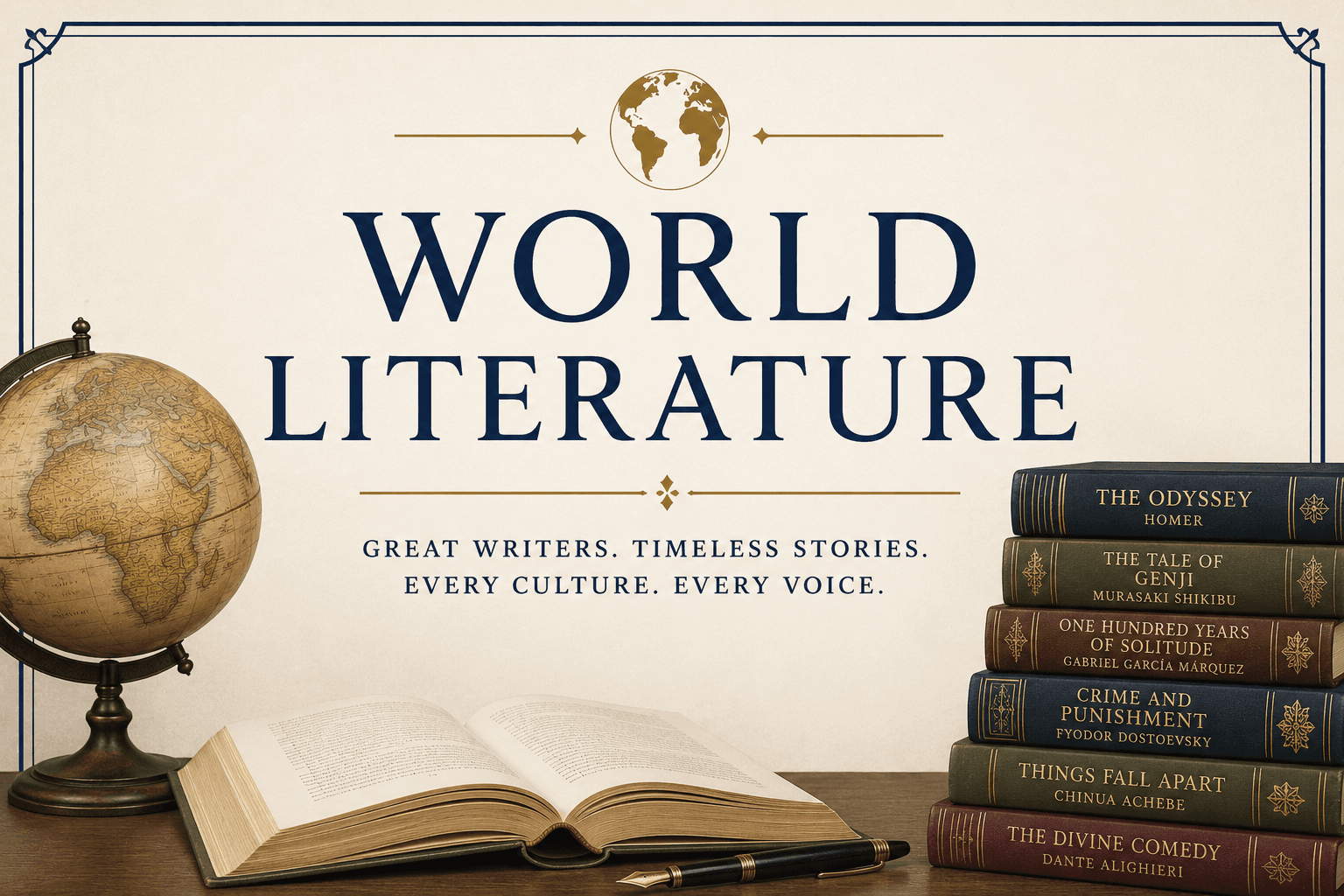 English Class - World Lit: Timeless Gems
