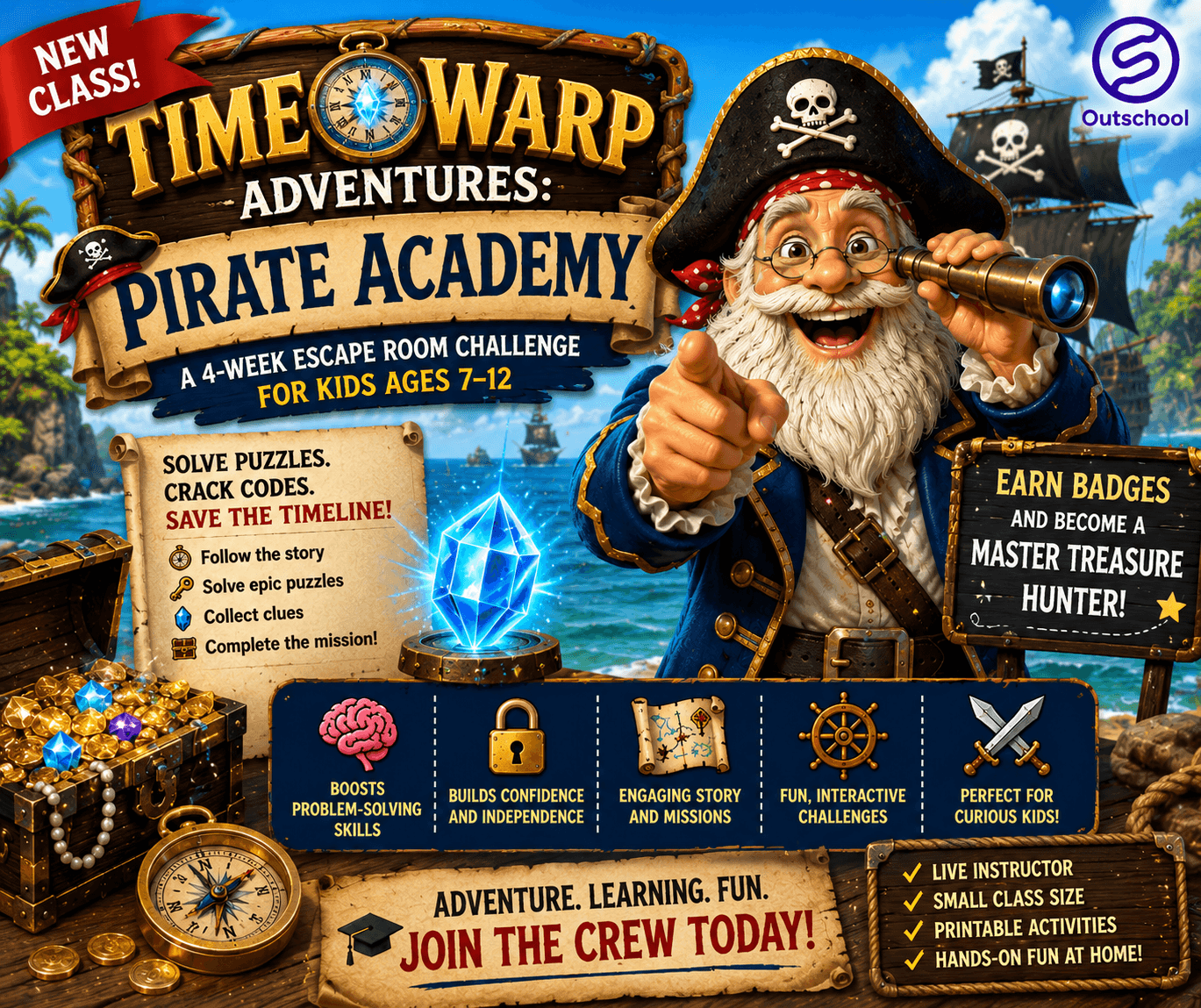 English Class - Pirate Academy Escape