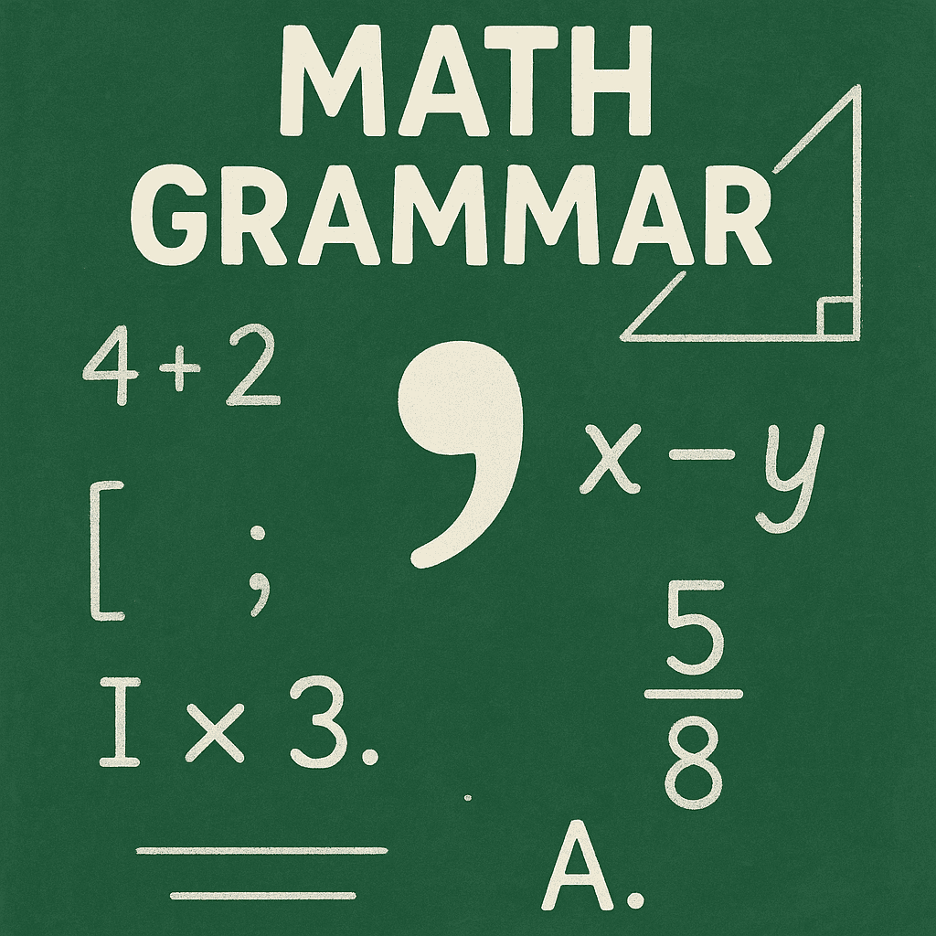 Math Class - Math Vocab to Equations