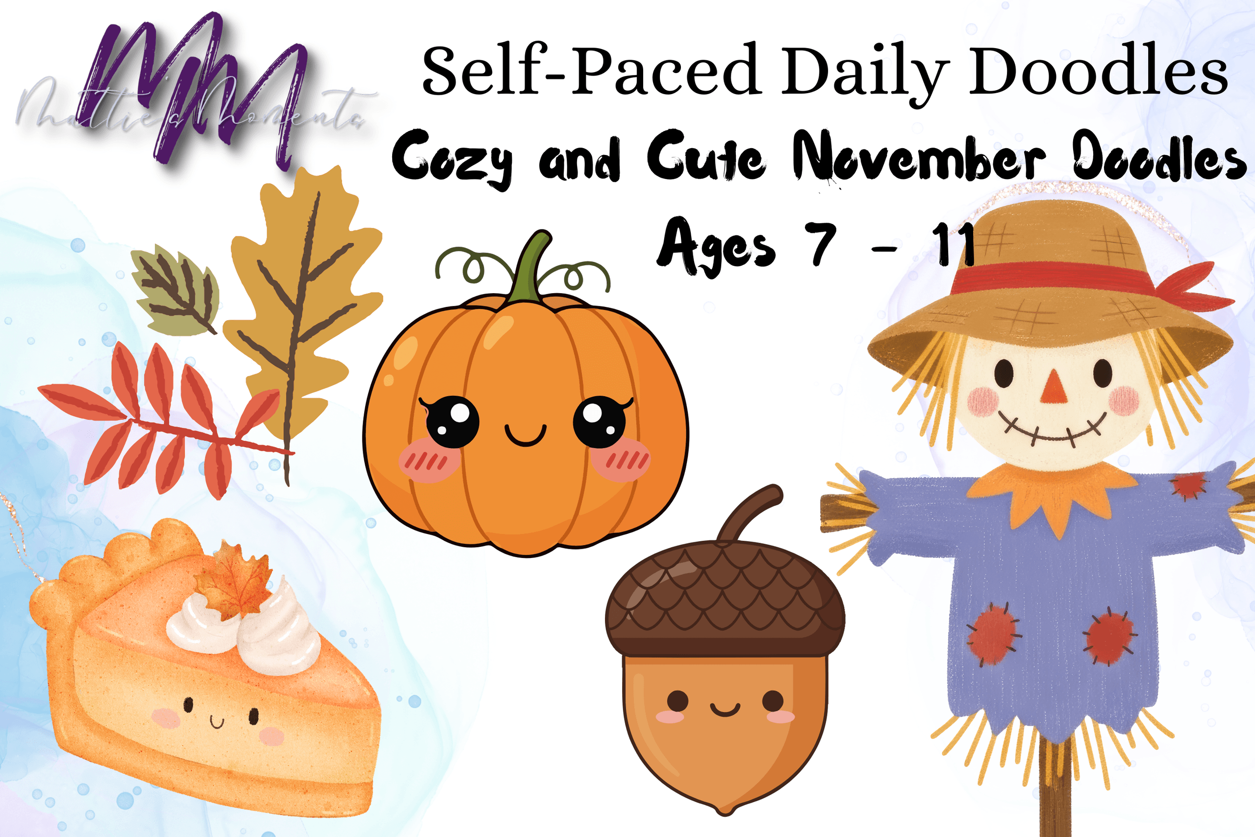 Art Class - Cozy Autumn Daily Doodles