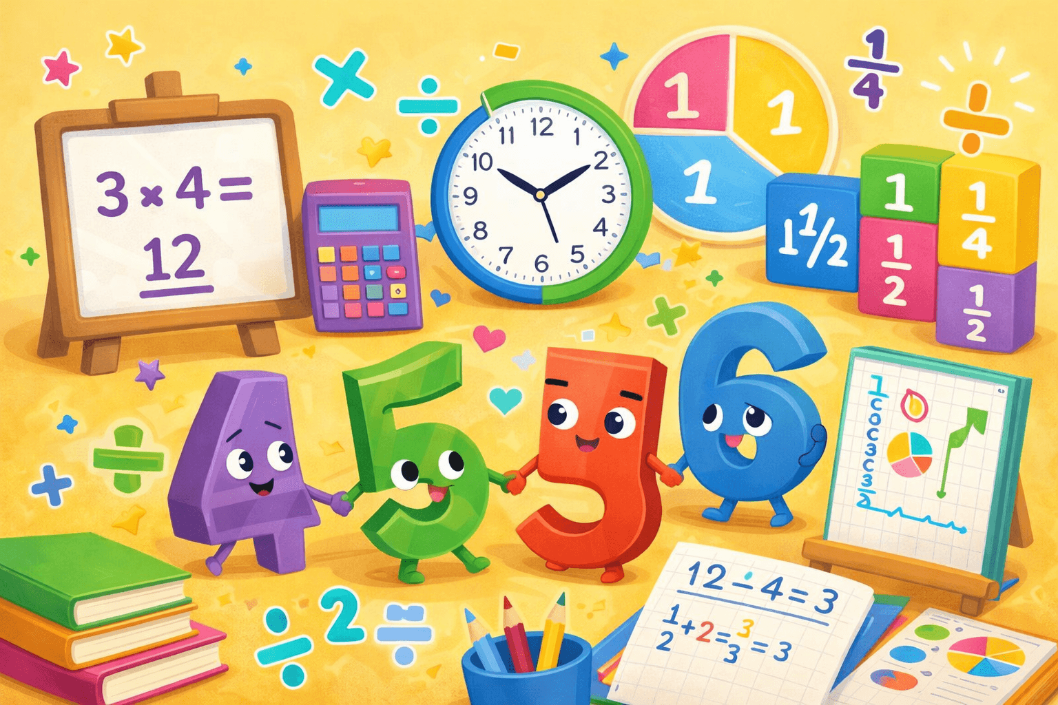 Math Class - Fun Math: Add & Subtract