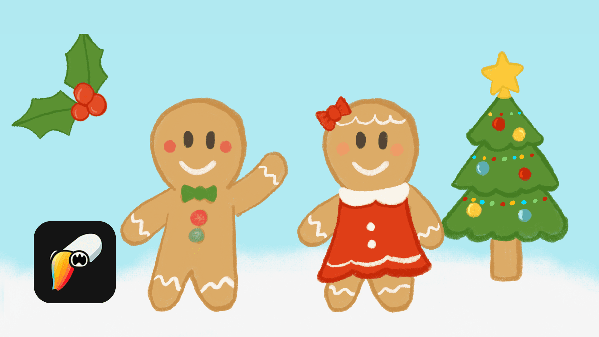 Art Class - Holiday Gingerbread Animation