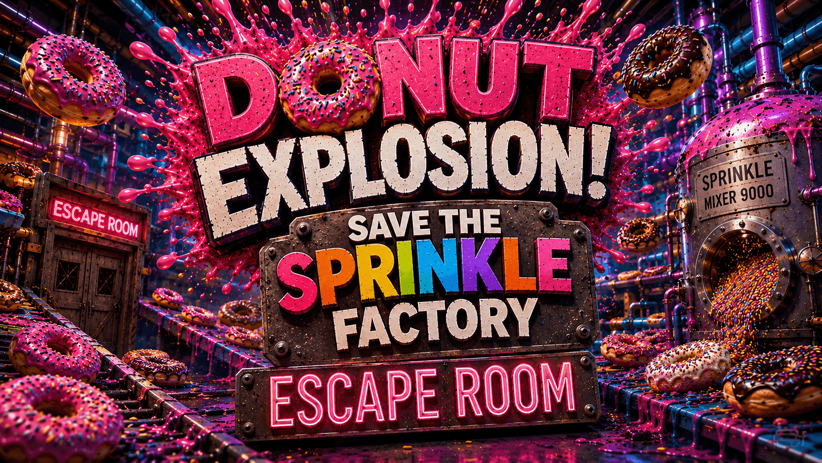 English Class - Donut Explosion Escape