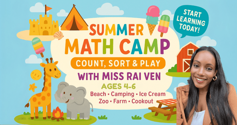 Math Class - Math Fun with Miss Rai Ven
