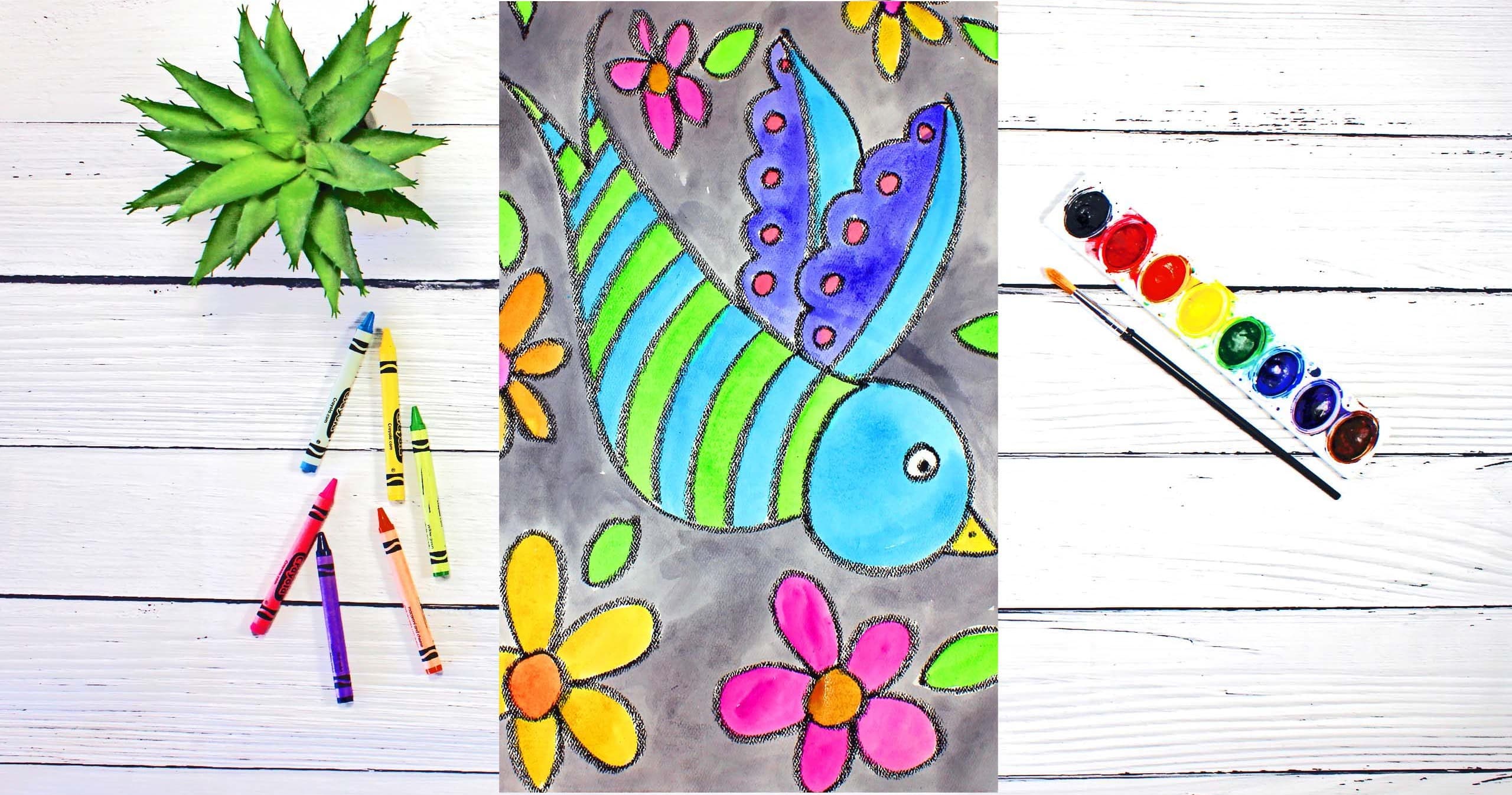 Art Class - Directed Drawing & Folk Art