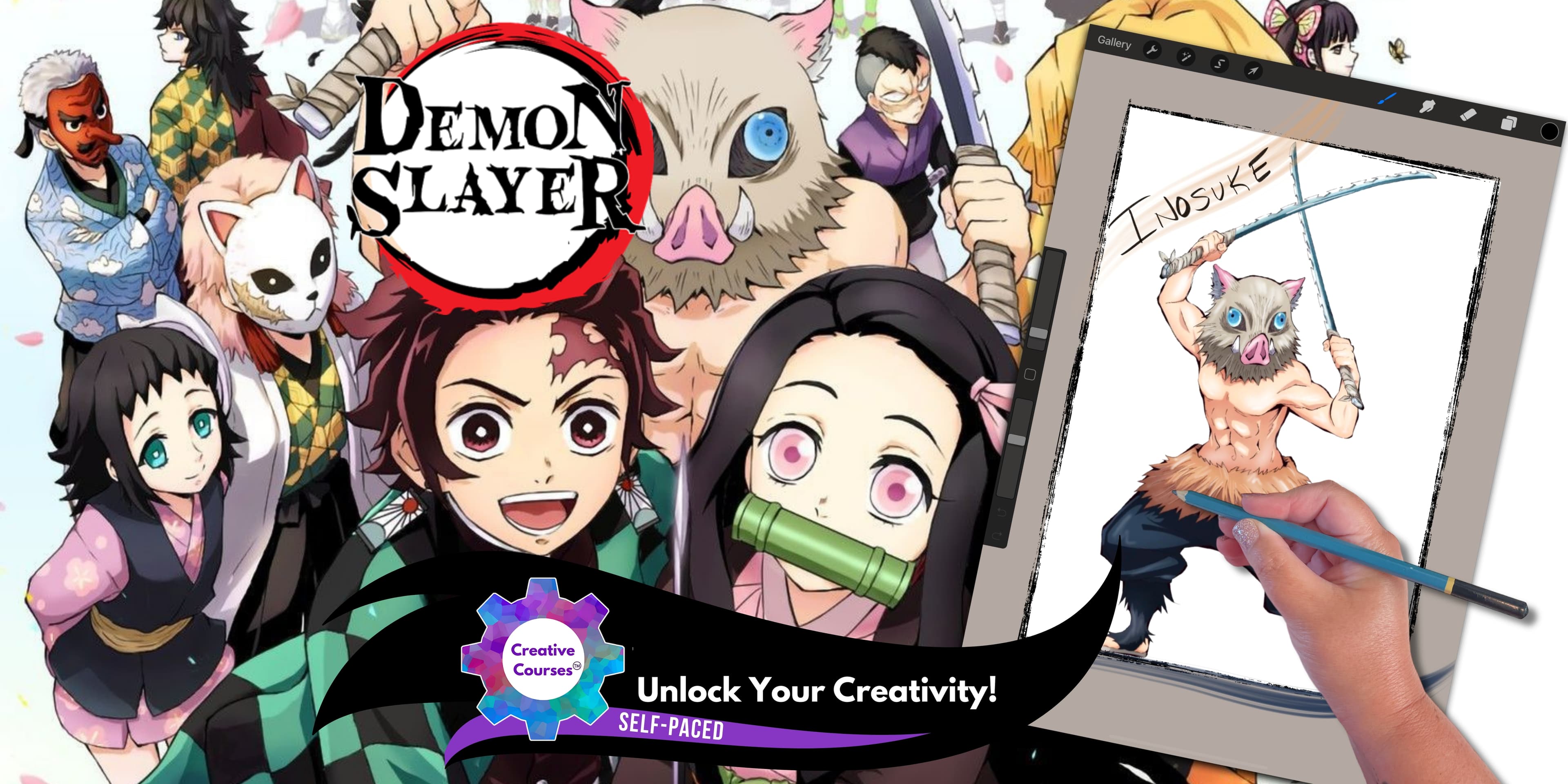 Art Class - Demon Slayer Art Course