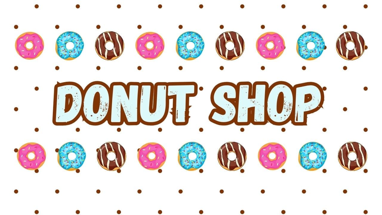 Life Skills Class - Donut Shop Pretend