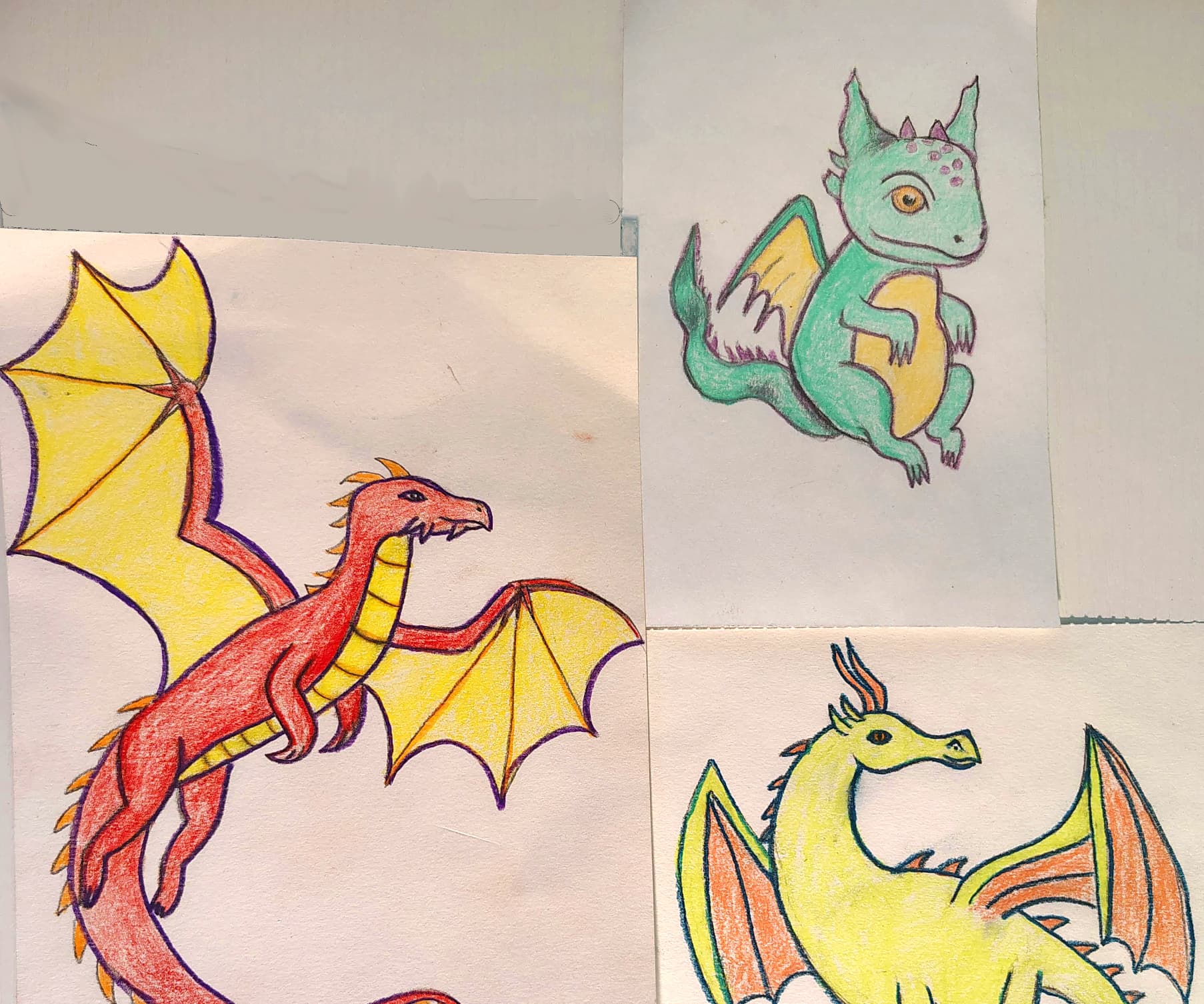 Art Class - Magical Dragon Drawing