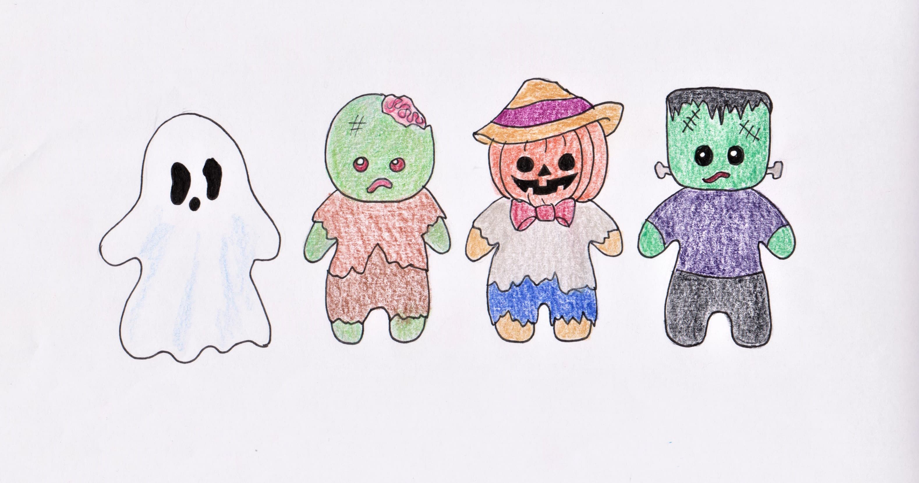 Art Class - Kawaii Halloween Characters