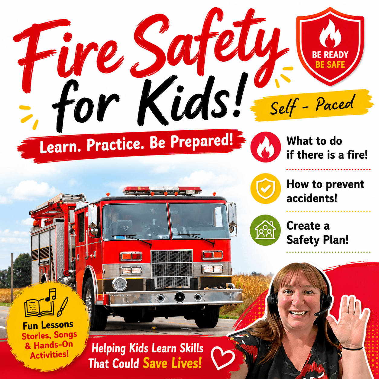 Life Skills Class - Fire Safety Skills