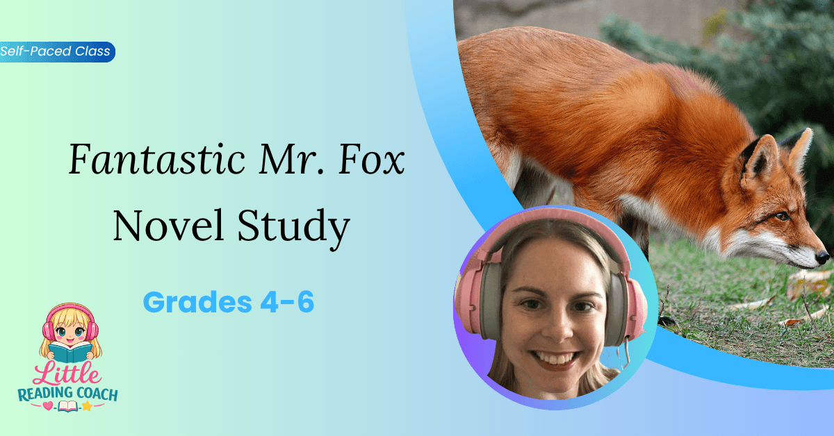 English Class - Fantastic Mr. Fox Novel