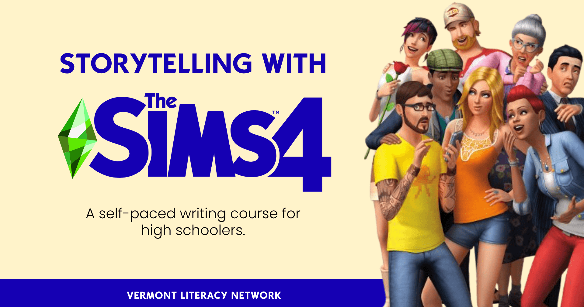 English Class - Storytelling with Sims 4