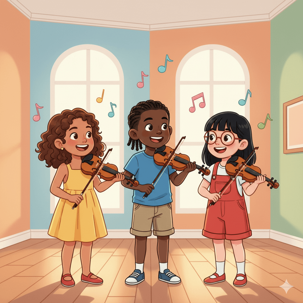 Music Class - Violin for Beginners: Fun