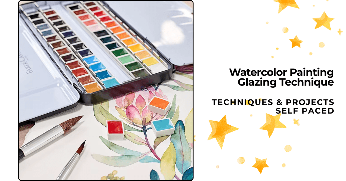 Art Class - Luminous Mango Watercolors