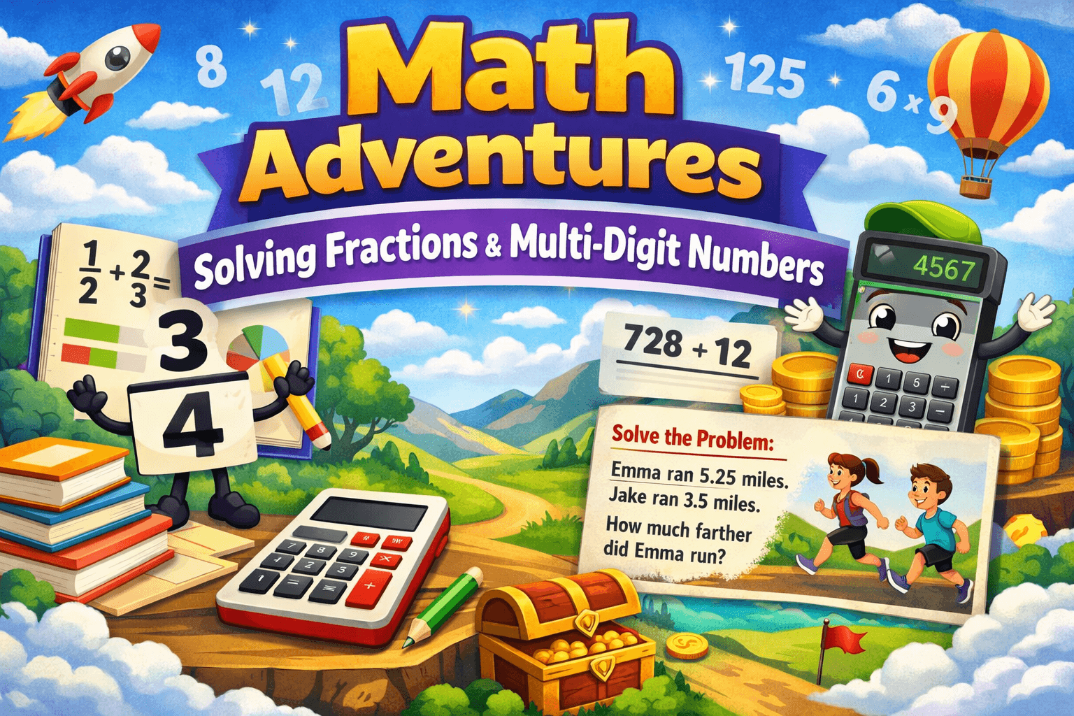 Math Class - Mastering Fractions & Math