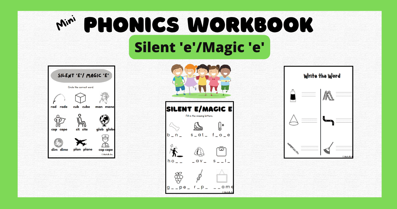 English Class - Silent 'e' Workbook