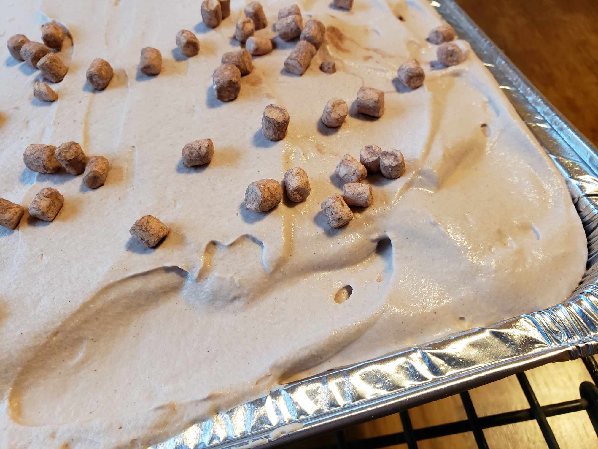 Life Skills Class - Hot Cocoa Poke Cake