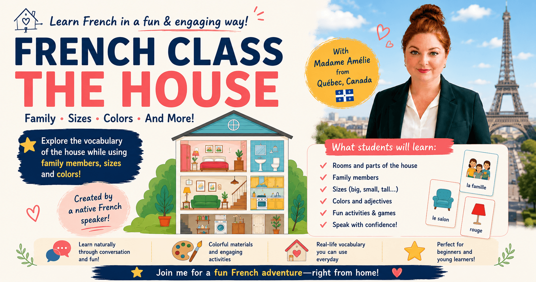 World Languages Class - French House 1