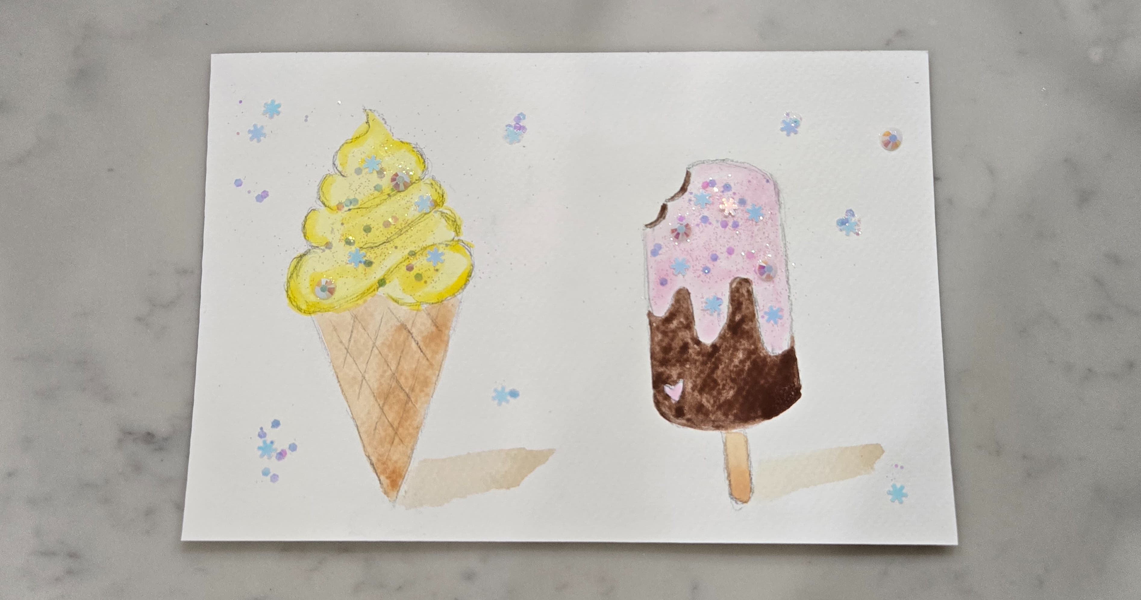 Art Class - Delightful Ice Cream Art