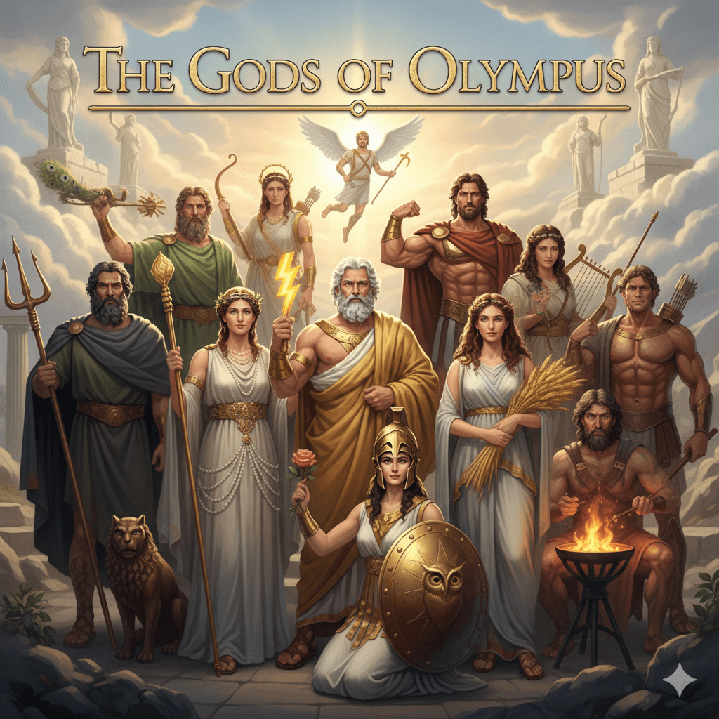 Social Studies Class - Olympian Myths