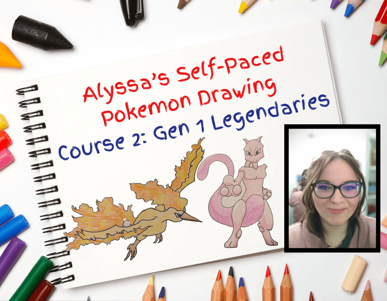 Art Class - Draw Gen 1 Legendary Pokémon