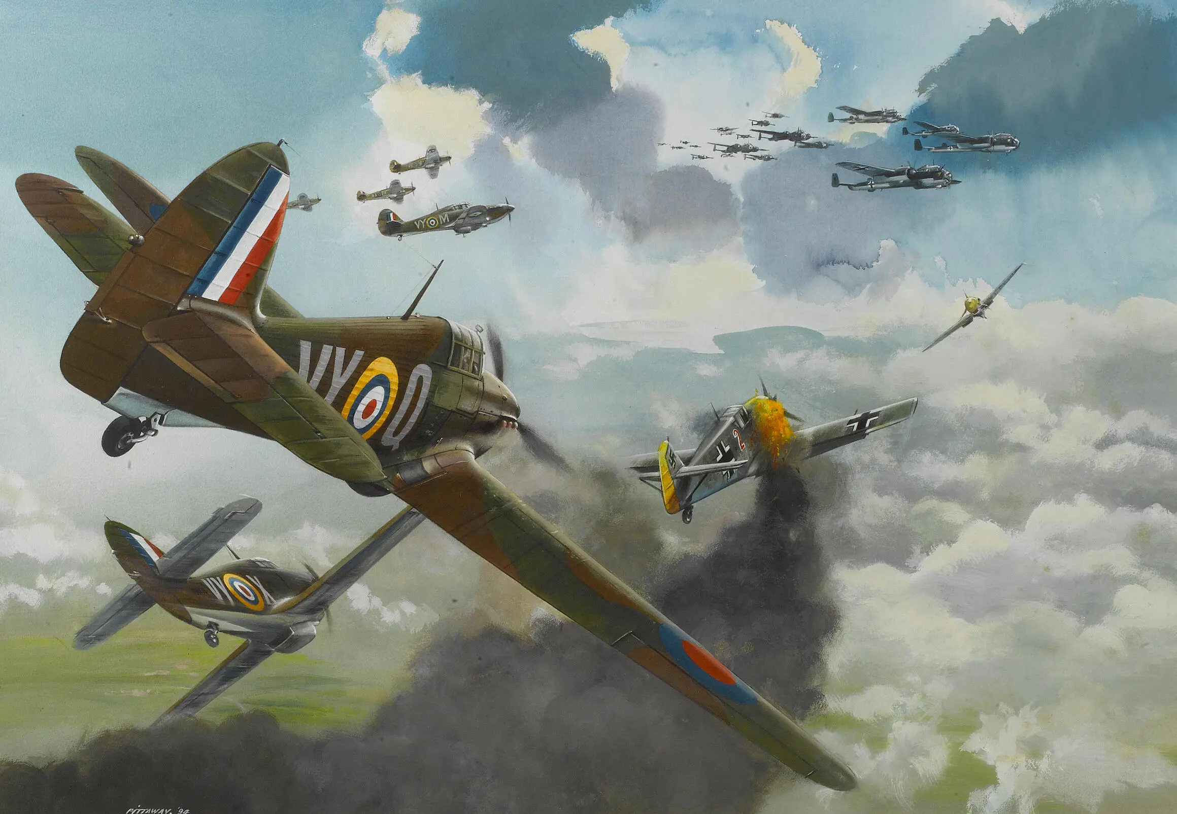 Social Studies Class - WWII Fighter Aces