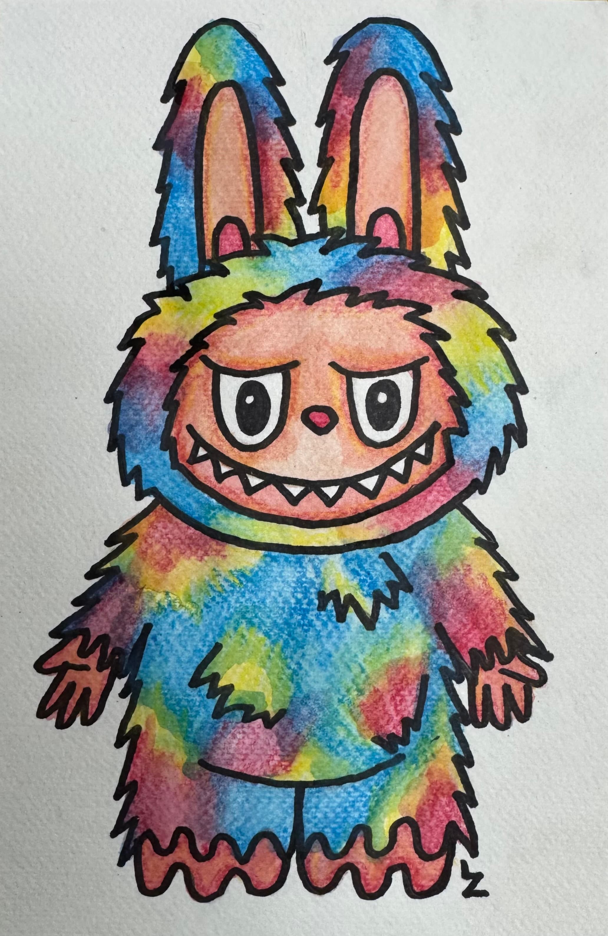 Art Class - Draw & Color Cute Labubu