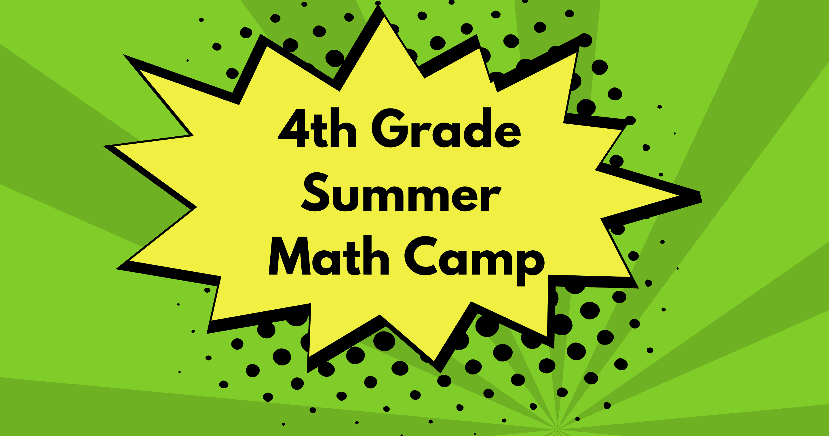 Math Class - 4th Grade Summer Math Camp