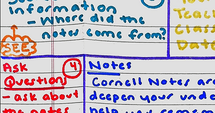 English Class - Cornell Notes: Mastering