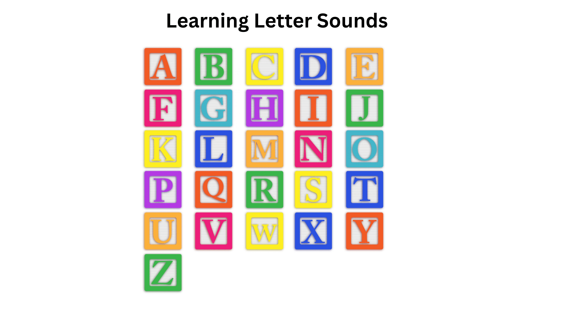 Early Education Class - Letter Sounds