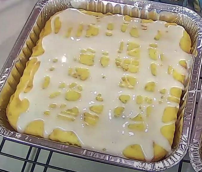 Life Skills Class - Lemon Cranberry Cake