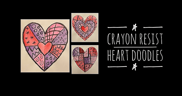 Art Class - Crayon Resist Watercolor Art