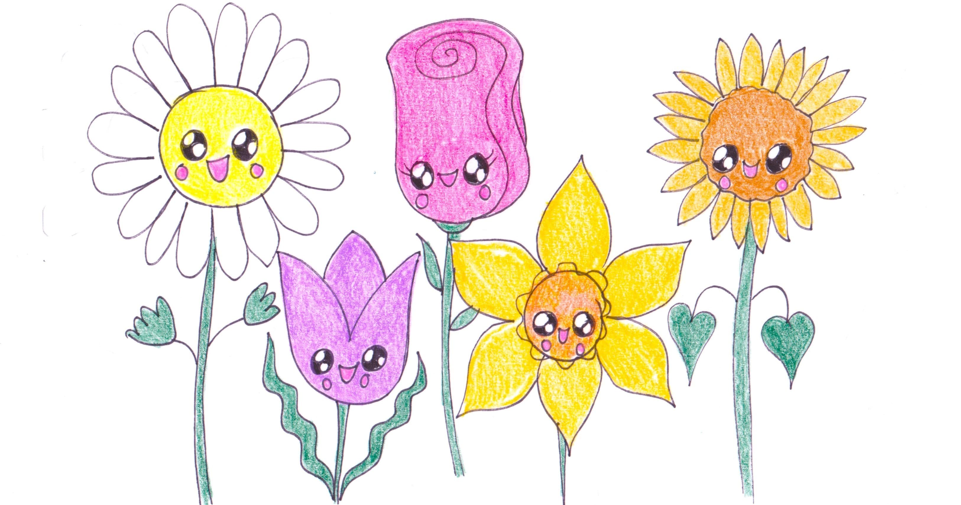 Art Class - Kawaii Cuteness Flowers