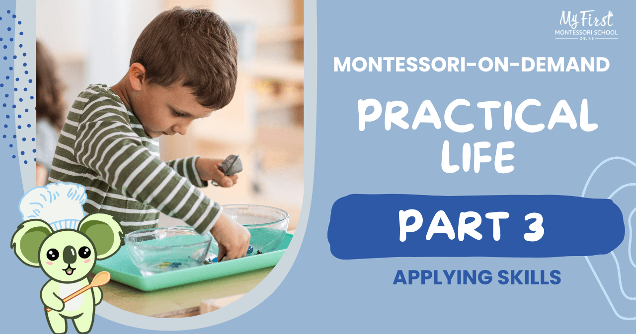 Life Skills Class - DIY Montessori Life
