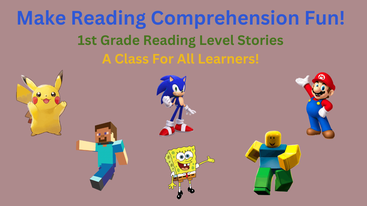 English Class - 1st Grade Reading Fun