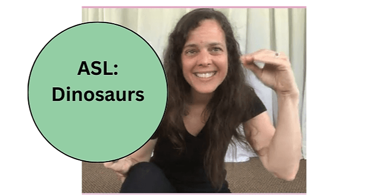 World Languages Class - ASL: Dinosaurs