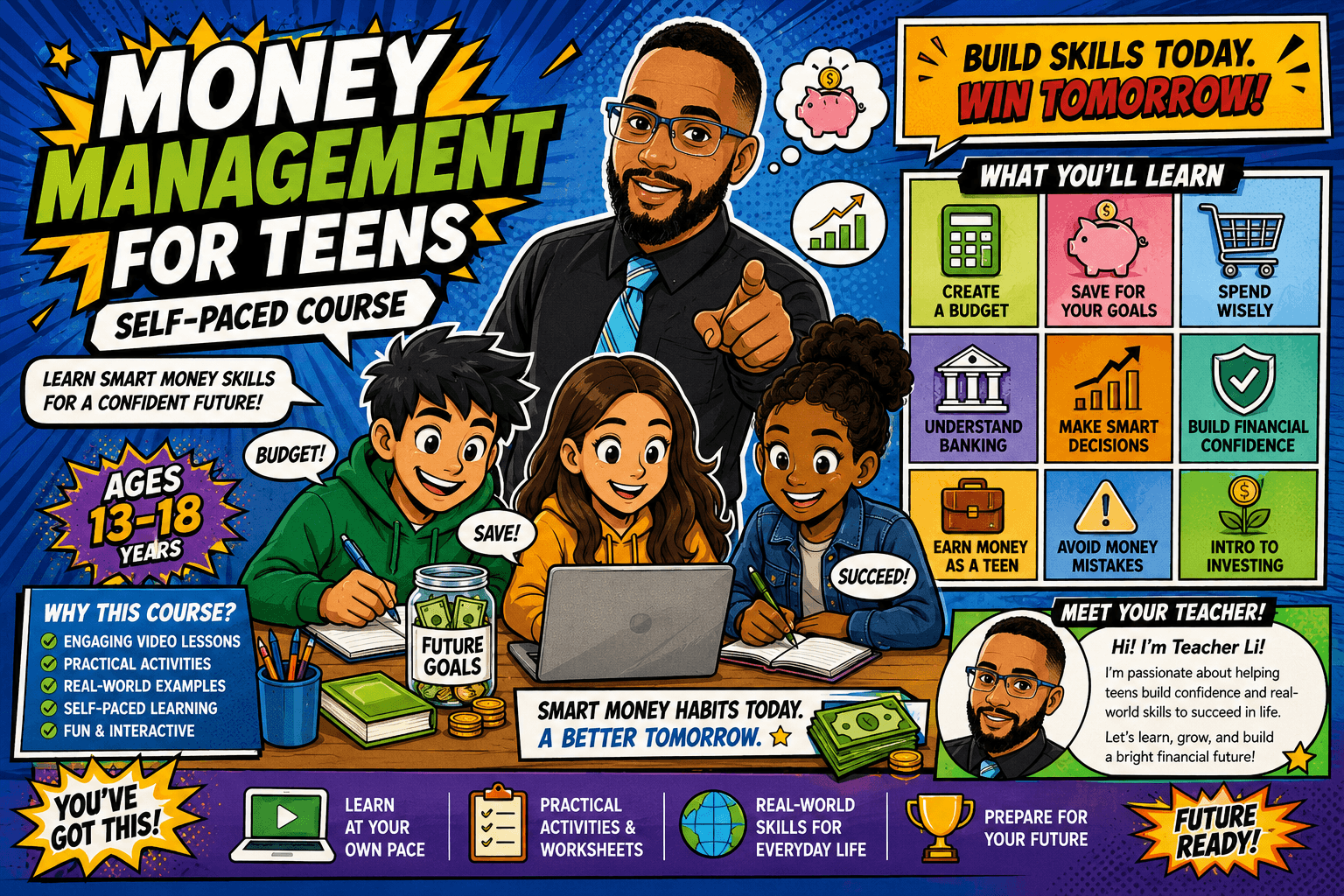 Life Skills Class - Teen Money Mastery
