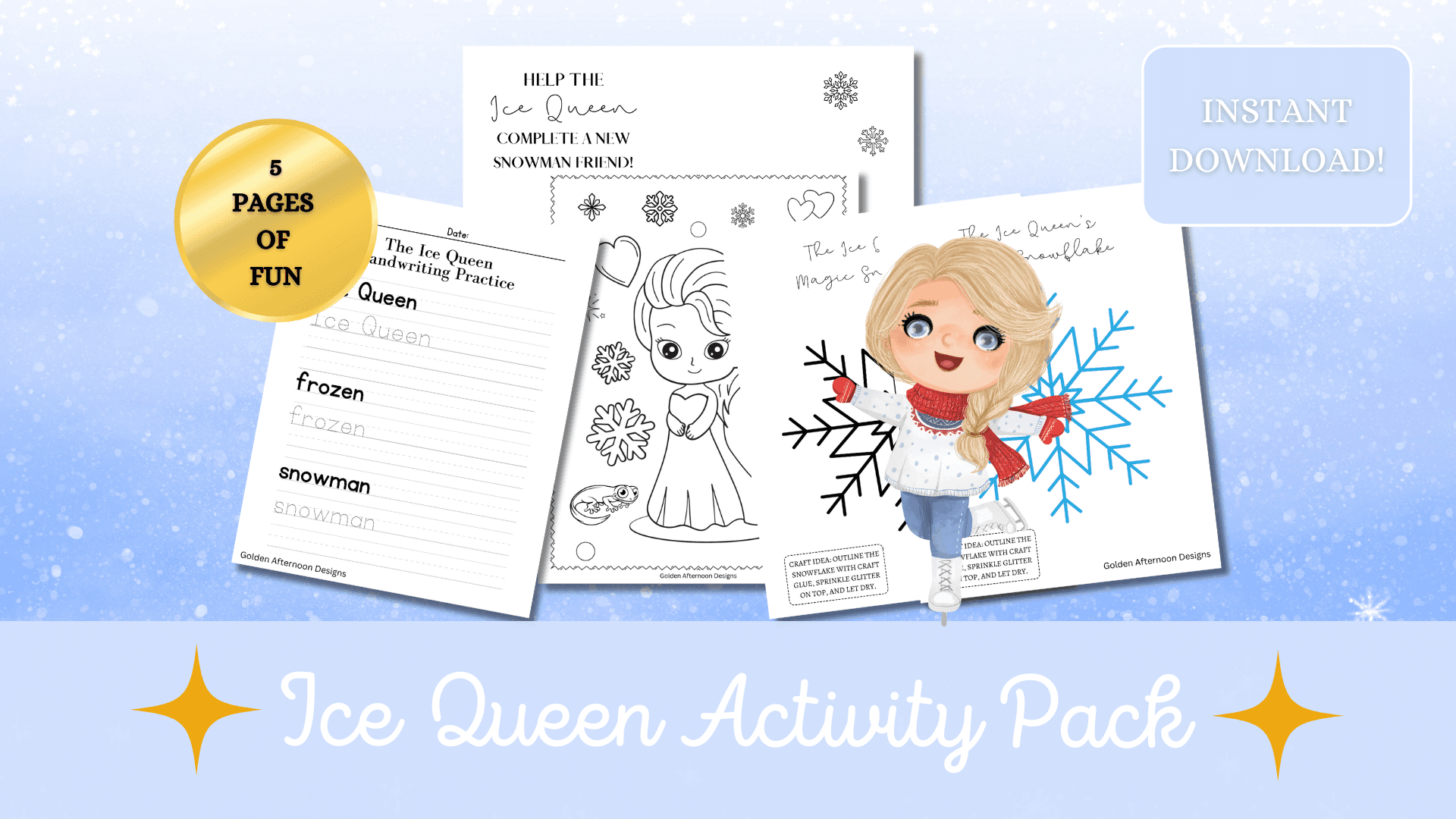 Art Class - Frozen Elsa Coloring Pack
