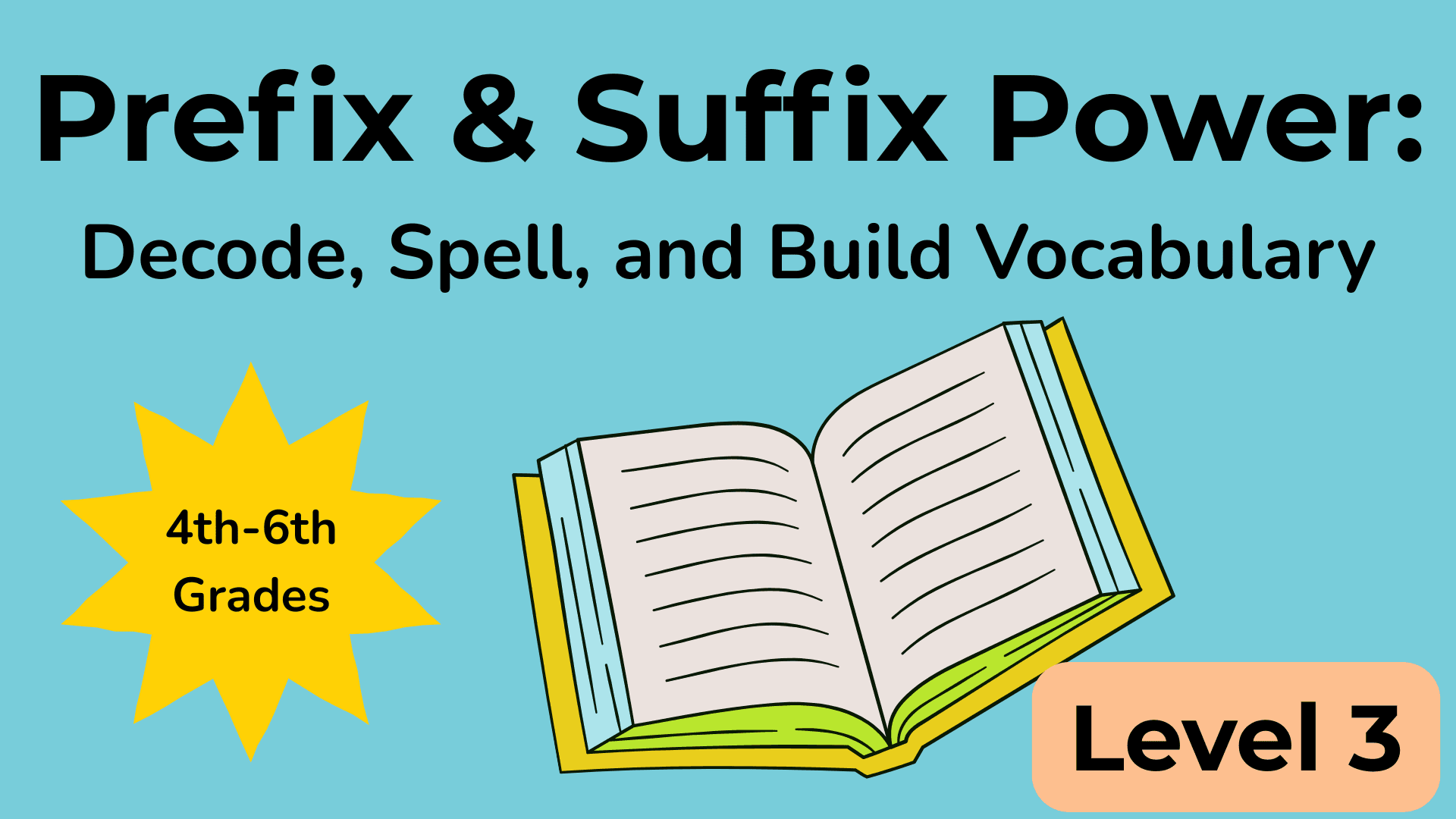 English Class - Prefix & Suffix Power